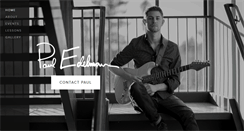 Desktop Screenshot of pauledelmanmusic.com